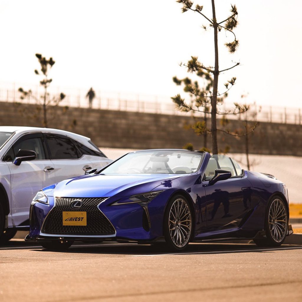 LEXUS LC500 convertible“Structural Blue” AVEST